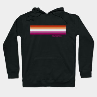 Lesbian Human pride Hoodie